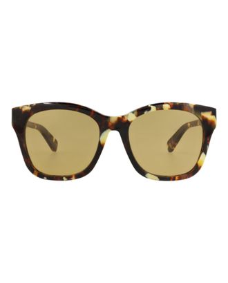 Chlo&eacute; Square-Frame Recycled Acetate Sunglasses