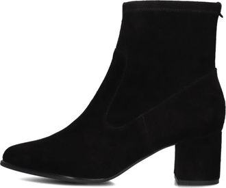 Peter Kaiser Elegante Zwarte Enkellaarsjes Model 75320 - Dames - Laarzen met Hak - Zwart - 37 EU - Wol - Schoenen