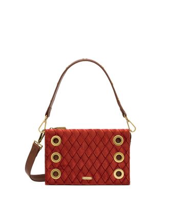 Hammitt Hammitt Montana Clutch Monarch Velvet Antique Gold Sml