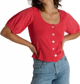 Nation Ltd Alma Cropped Top In Flora