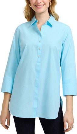 Foxcroft Madison 3/4-Sleeve Tunic Shirt