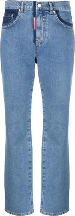 Moschino Jeans Denim - Dames - Regular Fit Jeans - Blauw - W25 - Denim - Jeans