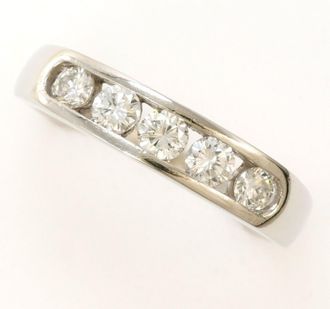 C&A Platinum Platinum 900 Band Ring (Pre-Owned)