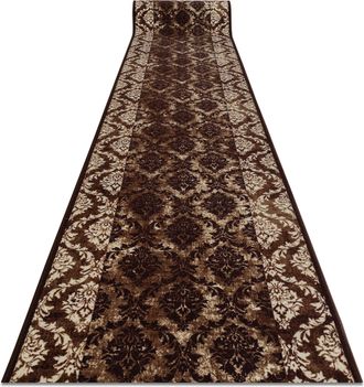 RugsX Rugsx - Alfombra De Pasillo Con Refuerzo De Goma 100 Cm Romance Marr&oacute;n Brown 100x180 Cm