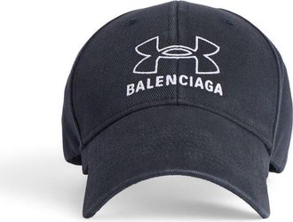 Balenciaga x Under Armour Cap Black White 807145410B21160