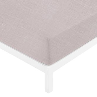 KASANOVA Lenzuolo con angoli matrimoniale melange beige