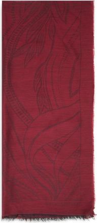Alberta Ferretti Wolmix Sjaal - Dames - Wintersjaals - Bruin - ONE Size - Wol - Accessoires