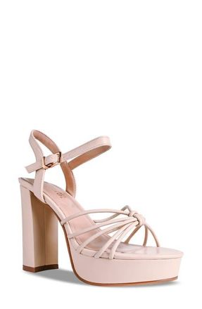 Touch Ups Tiara Platform Sandal in Beige at Nordstrom, Size 5.5