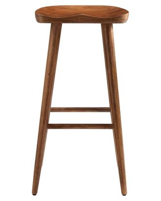 ModWay Set Of 2 Saville Backless Wood Bar Stools