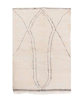 AFK Living Alfombra bereber marroqu&iacute; de pura lana 163 x 242 cm