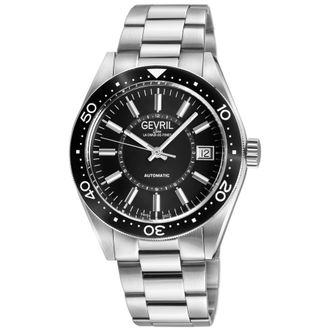 Gevril Group Belmont Automatic Black Dial Mens Watch 42100B