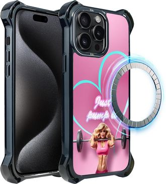 OEM Funda Ibizu Dropguard Ultra Para Iphone 15 Pro Max Con Magsafe, Move, Pump It Love