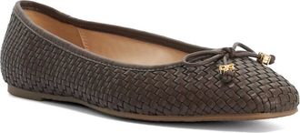 Dune London Harries Leather Ballerina