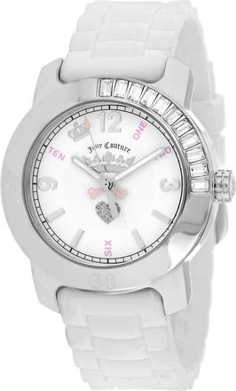 Juicy Couture Bff White Dial Ladies Watch 1900548