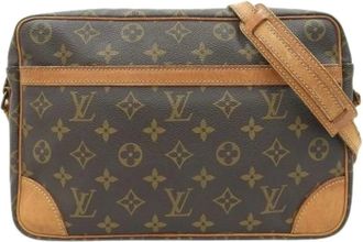 Louis Vuitton Pre-owned Cross Body Bags, female, Brown, Size: ONE SIZE Pre-owned Vintage Cross Body Bag