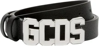 GCDS Gcds, unisex, Accessoires, Zwart, Maat: 80 CM Leer