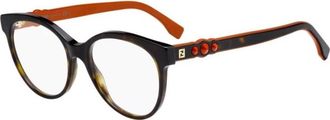 Fendi Authentieke Bril met Topkwaliteit - unisex - Brillen - Bruin - 52 MM - Accessoires