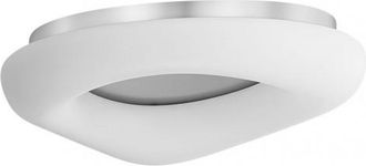 Fabrilamp Plafon Paris Gr 60w 3000-4000-6500k Cm Blanco/plata 5100lm 14x64x54 Cm C/remoto, Memoria Y Reg.intensidad