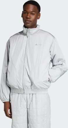 adidas Mens x MOON BOOT Padded Tracktop - Light Grey - Size X-Large