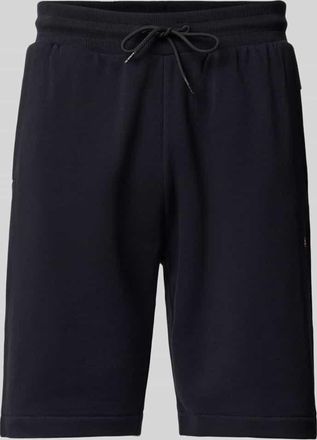 Napapijri Regular Fit Sweatshorts mit elastischem Bund Modell NALIS in Black, Gr&ouml;&szlig;e XL