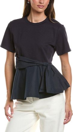 Gracia Crewneck Oversized Bow Top