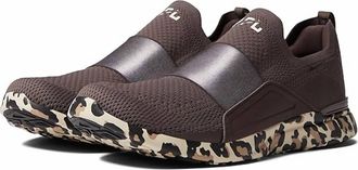 Athletic Propulsion Labs Womens Techloom Bliss Shoe In Chocolate/leopard