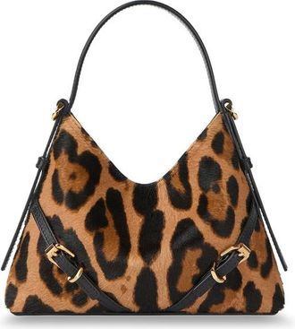 Givenchy Voyou Nano Bag Pony Skin Crossbody Bag With Animal Print