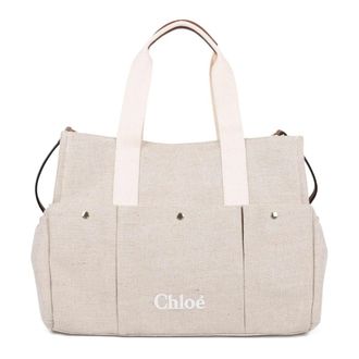 Chlo&eacute; Tote Bags, female, Beige, Size: ONE SIZE Chlo&egrave; Bags.. Beige