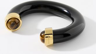 Lucas Jack Womens Tigers eye cuff bracelet