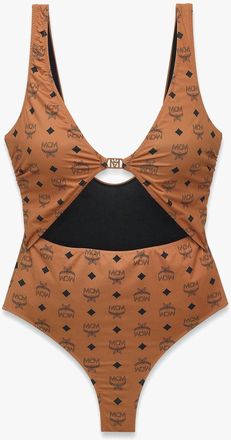 MCM Monogram Print Swimsuit