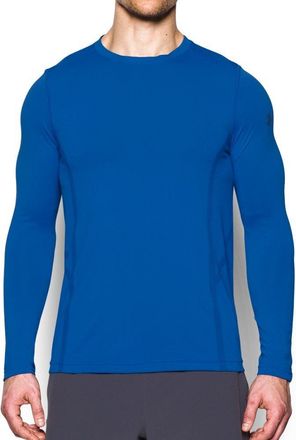Under Armour Mens Under Armour Elevated Seamless Long Sleeve Tee, Blue Marker, X-Large