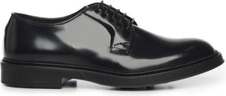 Giuliano Galiano Alanabrasivatonero - Heren - Nette schoenen - Zwart - 45 EU - Leer - Schoenen