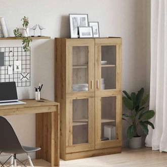 Berkfield Home Highboard Artisan Oak 82.5x30.5x150 cm Engineered Wood in Brown
