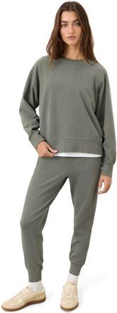 Pact CloudKnit Raglan Crew in Castor Green at Nordstrom, Size Xx-Large