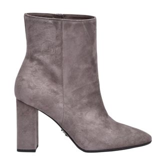 Sergio Levantesi Heeled Boots, female, Gray, Size: 9 US Stivaletto