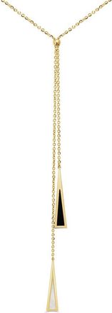 Italian Gold, Inc 14K Gemstone Lariat Necklace