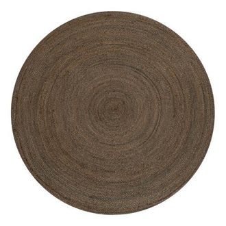 Jonathan Y Designs Zara Braided Coastal Cottage Round Jute Round Area Rug in Brown at Nordstrom, Size 4Ft 0In X 4Ft 0In