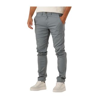 Cast Iron Heren, Broeken, Grijs, Maat: W33 L32