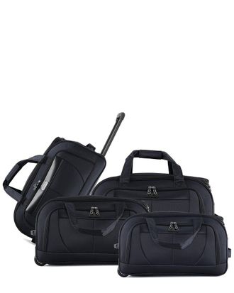 Izod Carol 4Pc Soft Shell Lightweight Duffel 360 Set