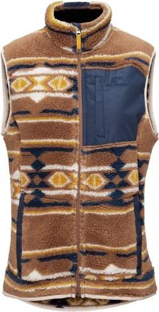 Elevenate Glacier Pile Vest Fleecegilet für Damen | braun