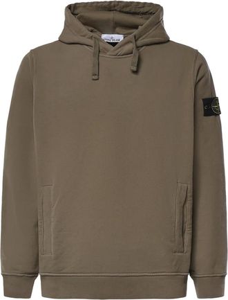 Stone Island Hoodies & sweatvesten, Heren, Groen, 2Xl, Katoen, Hooded Sweatshirt