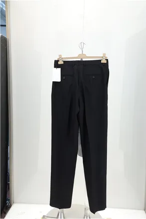 Celine Mens Trousers Classic Black Wool (ovis Aries)