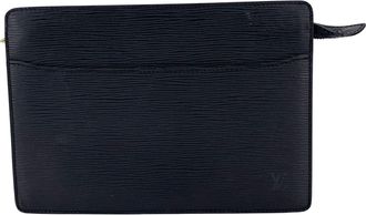 Louis Vuitton Louis Vuitton Vintage leren clutch tas