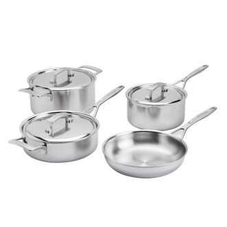 Demeyere Industry 5, 7 pc Cookware Set, 5 Ply Made in Belgium