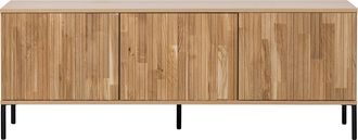 De Eekhoorn Massives, nachhaltiges Lowboard New Lewison 150 x 56 cm, 3-türig - Eiche Natur