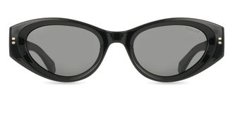 Polaroid PLD 6243/S/X Polarized 807/M9 Womens Sunglasses Black Size 51