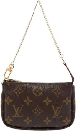 Louis Vuitton Pre-owned Mini Pochette Accessoires - - Pre-owned - Donna - Marrone - ONE SIZE