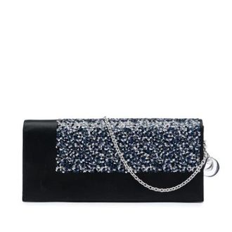 Dior Pre-owned Satin Crossbody Bag - Dames - Pre-owned - Zwart - Maat: ONE Size Satijn
