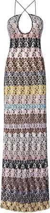 Missoni Abito lungo a fantasia - Toni neutri