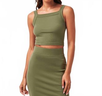 Travis Mathew Cloud Rib Pinot Tank Top In Clover